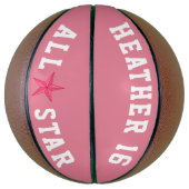 Pink Allstar Basketball (Vertikal)