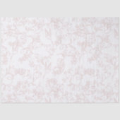 Pink Allure Blush Feminine Packaging Style Seidenpapier (Vorderseite)