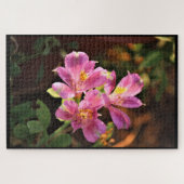 Pink Alstroemeria Lilly Puzzle (Horizontal)