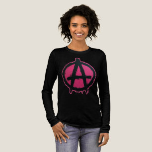 Pink and anarchy! Tri-Blend shirt