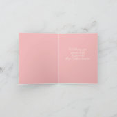 Pink and Cream Chinoiserie Easter Rabbit (Innenseite)
