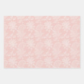 Pink and Gold Balloons Pattern Baby Girl Geschenkpapier Set (Vorderseite 2)