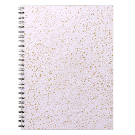 Pink and Gold Sparkle Notebook Notizblock