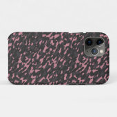 pink and gray camo abstract Case-Mate iPhone hülle (Rückseite (Horizontal))