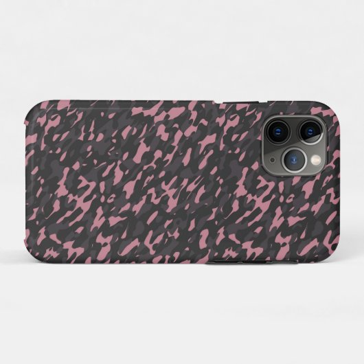 pink and gray camo abstract Case-Mate iPhone hülle (Rückseite (Horizontal))
