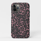 pink and gray camo abstract Case-Mate iPhone hülle (Rückseite)