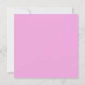 Pink and Gray Modern Botanical Reception Only | Einladung (Rückseite)