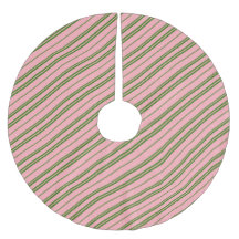 Pink and Green Candy Cane Stripes 