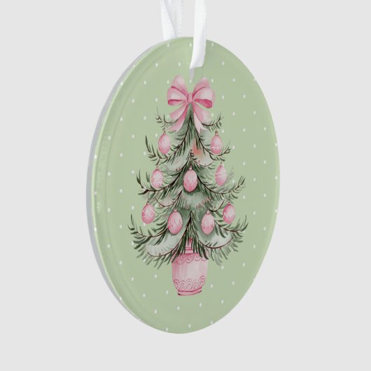 Pink and Green Ornament (Vorderseite)