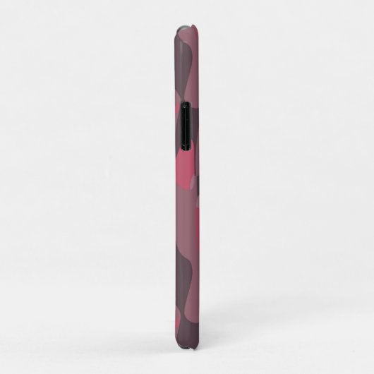 pink and mauve Camo abstract Case-Mate iPhone Hülle (Hinten/Rechts)