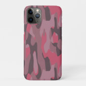 pink and mauve Camo abstract Case-Mate iPhone Hülle (Rückseite)