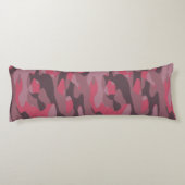 pink and mauve Camo abstract Seitenschläferkissen (Rückseite)