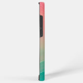Pink and Mint Green Abstract Pattern Phone Case Samsung Galaxy Hülle (Rechte Seite)