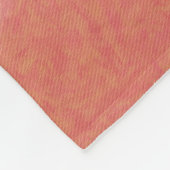 Pink and Orange Boho Sunrise Fleecedecke (Ecke)