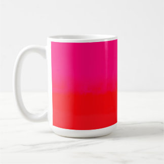 Pink and Orange Gradient  Kaffeetasse