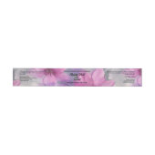 Pink and Purple Flowers Wraparound Jar Label (Person)