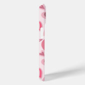 Pink and Red Layered Heart Pattern Case-Mate iPhone Hülle (Rückseite / Rechts)