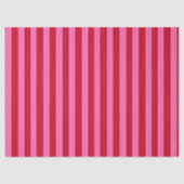 Pink and Red Peppermint Stripes Seidenpapier (Vorderseite)