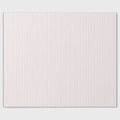 Pink and White Cabana Stripes Palm Beach Geschenkpapier (Flach)