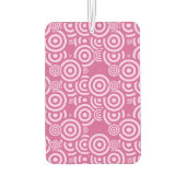 pink and white geometric autolufterfrischer (Rückseite)