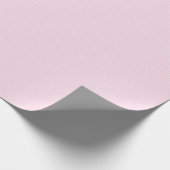 Pink and White Gingham Geschenkpapier (Ecke)