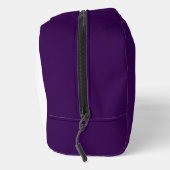 Pink and White on Navy Waschbeutel (Rechts)