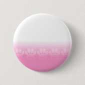Pink And White Paws With Newsprint Background Button (Vorderseite)