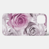 Pink and White Rose iPad Retina Case (Rückseite (Horizontal))