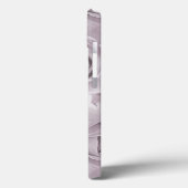 Pink and White Rose iPad Retina Case (Rückseite / Links)