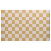 Pink and Yellow Checkered Pattern Stoff (Fat Quarter (45,7 x 55,9 cm))