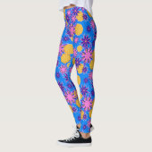 Pink and Yellow Floral Leggings (Links)