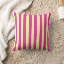 Pink and Yellow Stripes 