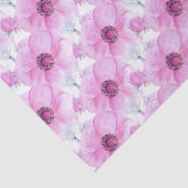 Pink-Anemon-Stoffpapier Seidenpapier (Detail)