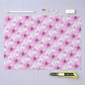 Pink-Anemon-Stoffpapier Seidenpapier (Handwerk)