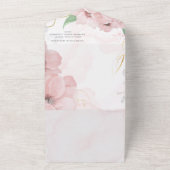 Pink Anemone All in One Wedite Einladung (Außenbereich)