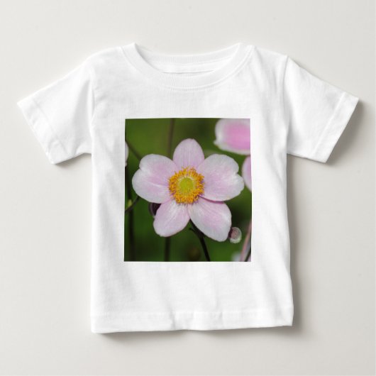 Pink Anemone Baby T-shirt (Vorderseite)