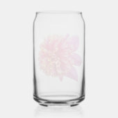 Pink Anemone Dahlia Bloom Floral Dosenglas (Rückseite)