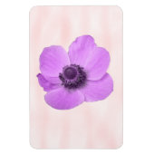 Pink Anemone Premium Magnet (Vertikal)