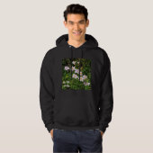 Pink Anemones Hoodie (Vorne ganz)