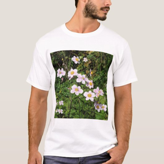 Pink Anemones T-Shirt (Vorderseite)