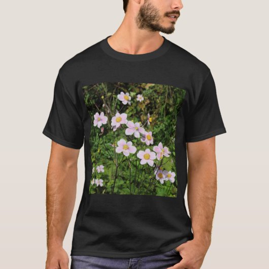 Pink Anemones T-Shirt (Vorderseite)