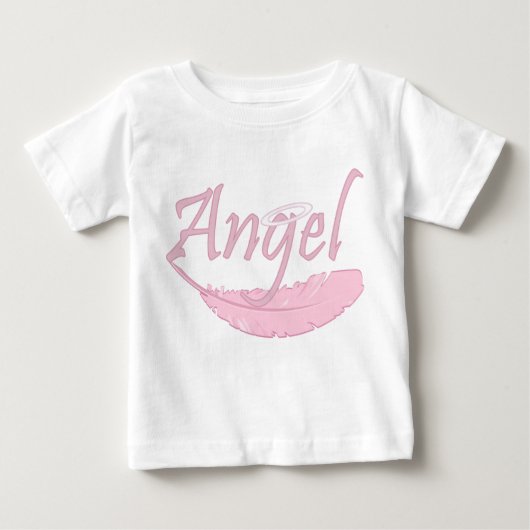 Pink Angel Baby T-shirt (Vorderseite)