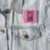Pink Angel Cancer Gedicht Art Custom Button Button (Beispiel)