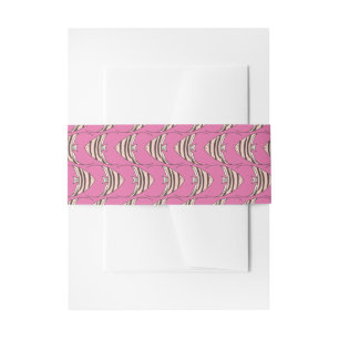 Pink Angel Fish Einladungsbanderole