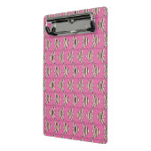 Pink Angel Fish Mini Clipboard Klemmbrett (Gewinkelt2)