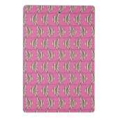 Pink Angel Fish Mini Clipboard Klemmbrett (Rückseite)
