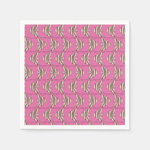 Pink Angel Fish Serviette