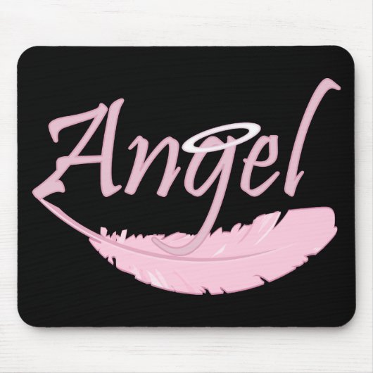 Pink Angel Mousepad (Vorne)