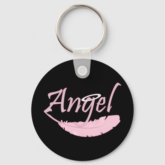 Pink Angel Schlüsselanhänger (Vorderseite)