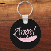 Pink Angel Schlüsselanhänger (Vorderseite)